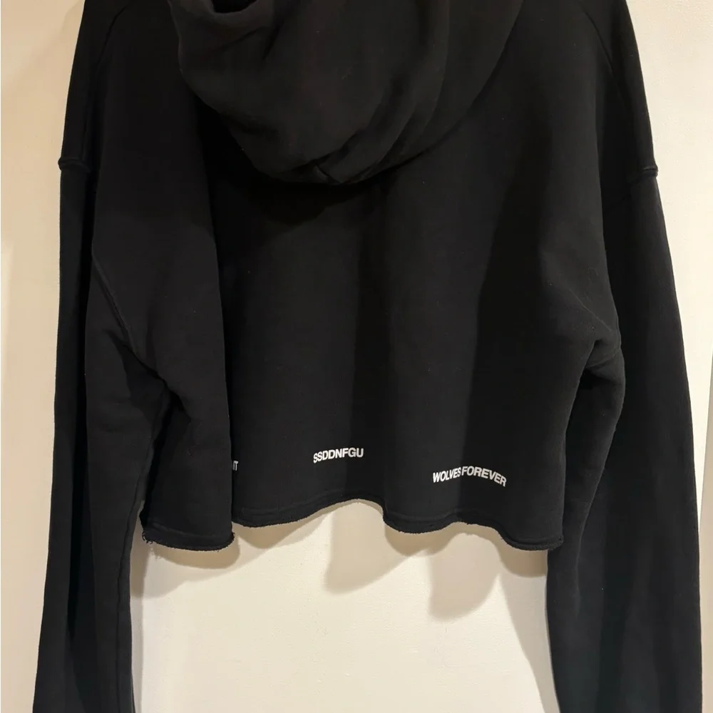 Darc Sport Black and Purple Wolves Hoodie - Picture 4 of 5